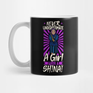 Never underestimate a girl with shinai - Kendo Mug